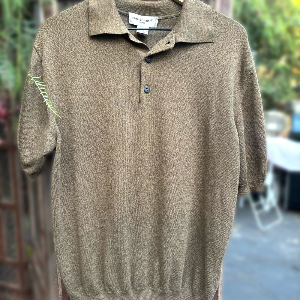 Pronto Uomo Tan Polo Shirt